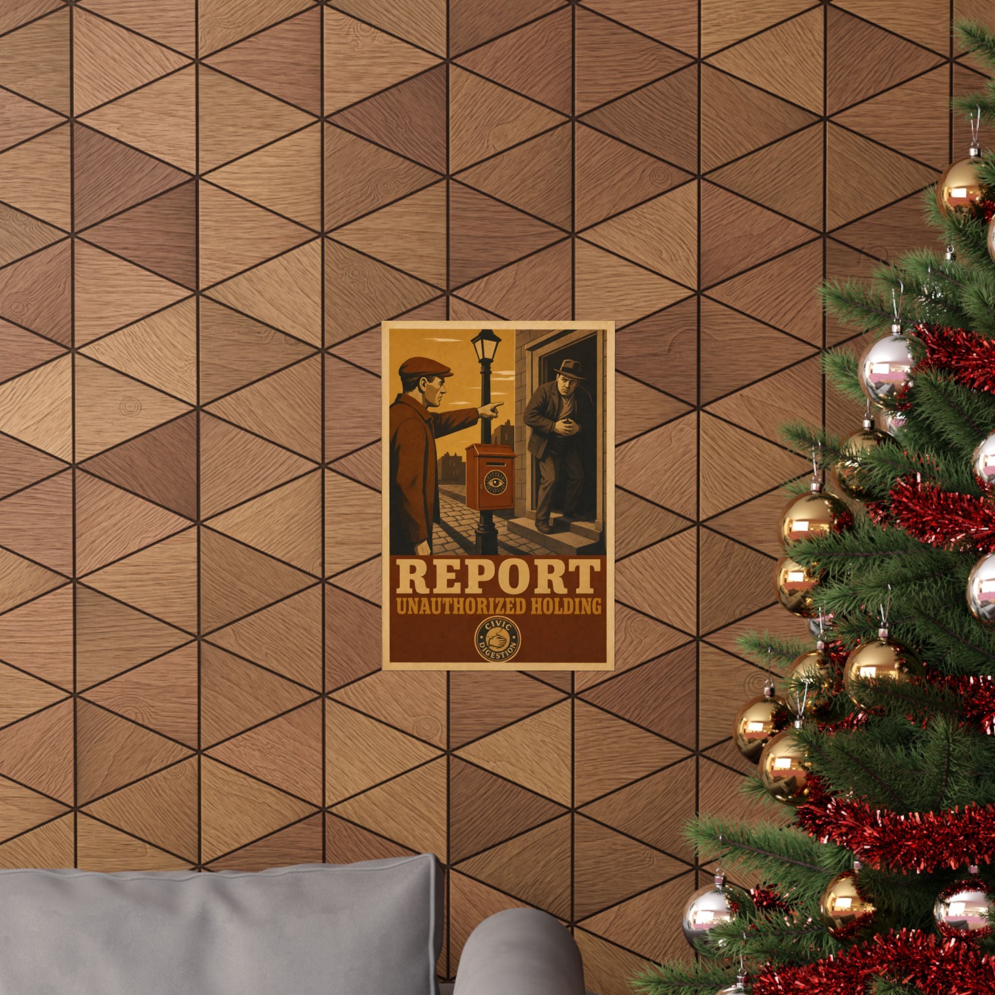 Poster No. 66 — Report Unauthorized Holding