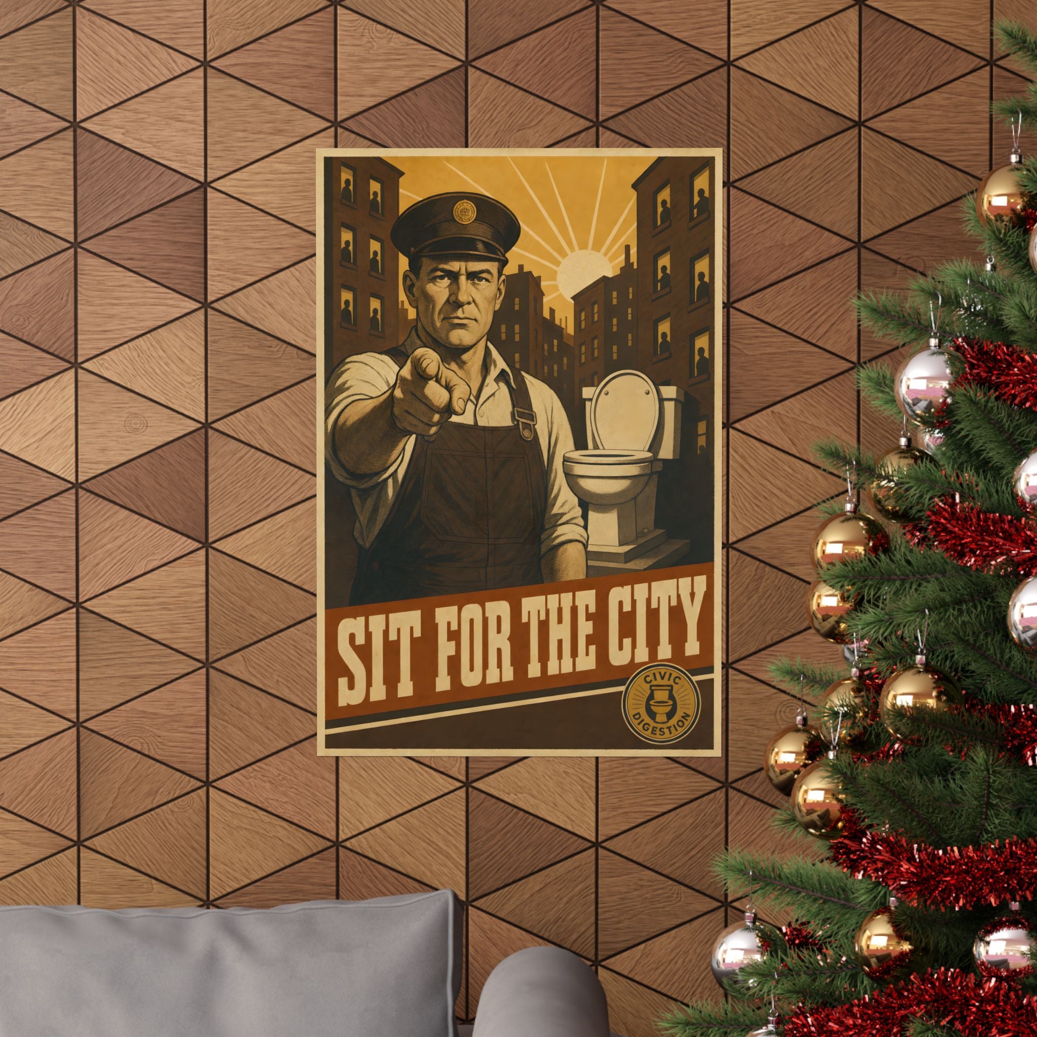 Poster No. 12 — Do Your Duty: Sit for the City