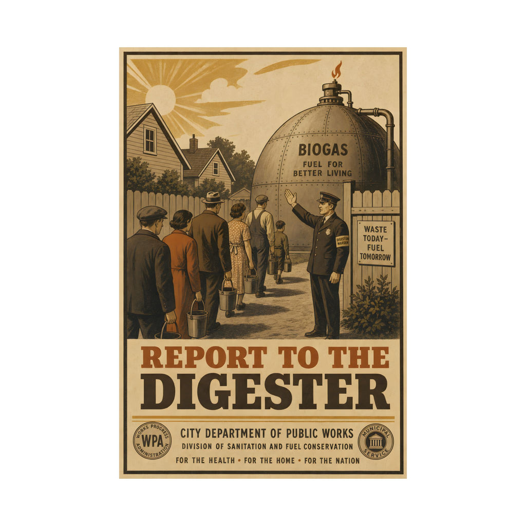 Poster No. 231-D — Do Your Duty: Report to the Digester