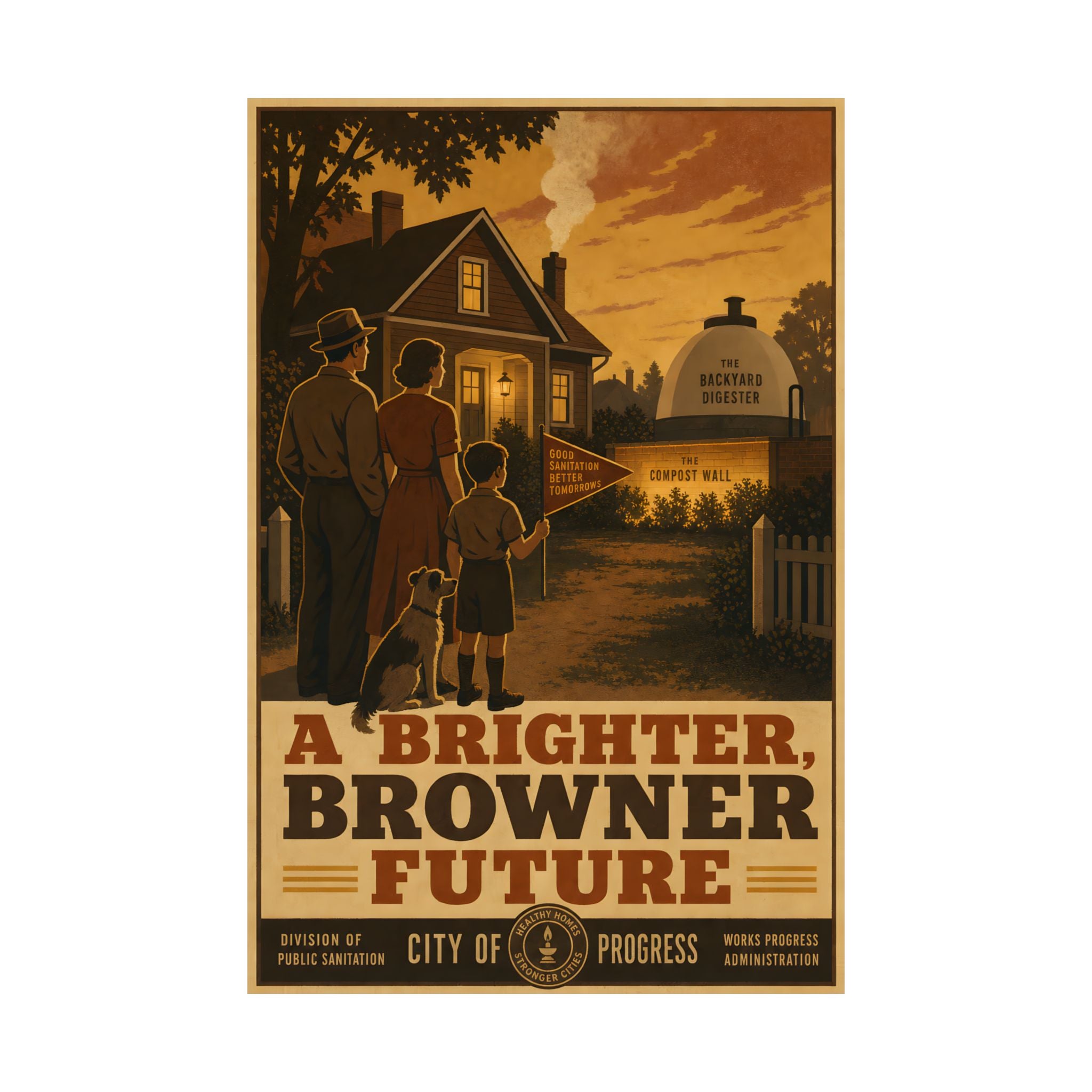 Poster No. 144 — Our Children Deserve a Brighter, Browner Future
