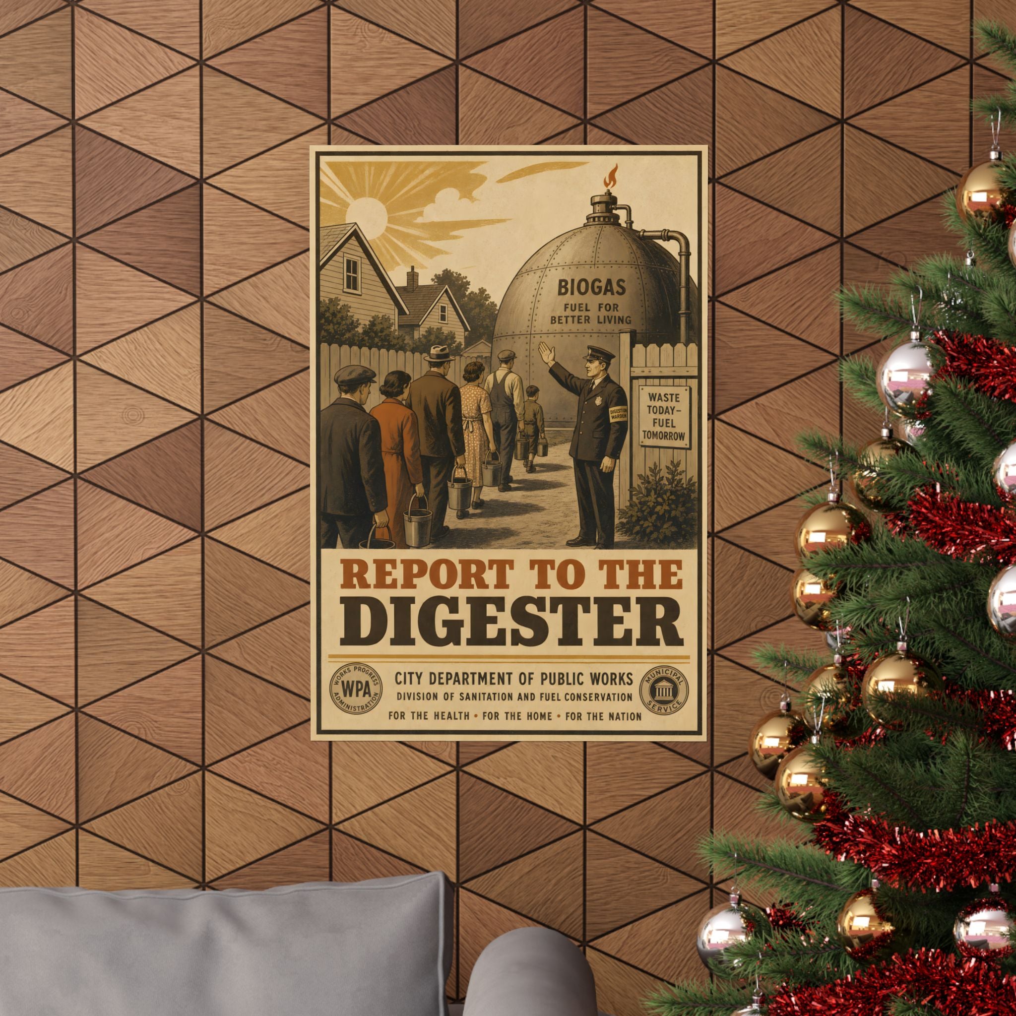 Poster No. 231-D — Do Your Duty: Report to the Digester