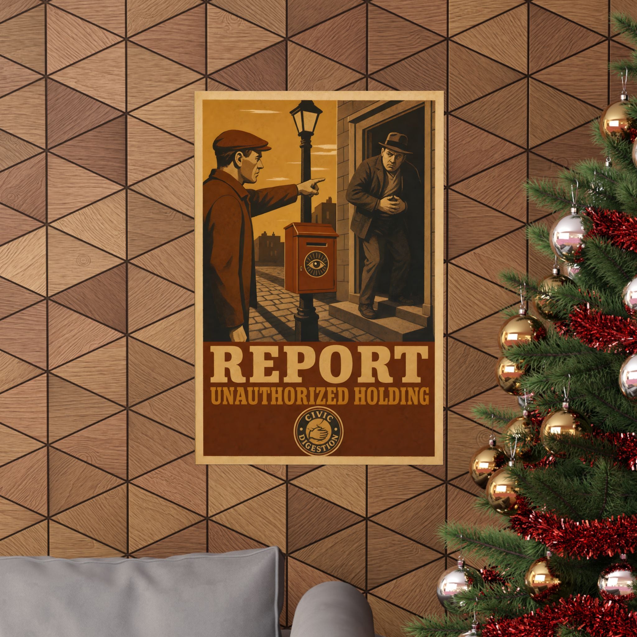 Poster No. 66 — Report Unauthorized Holding