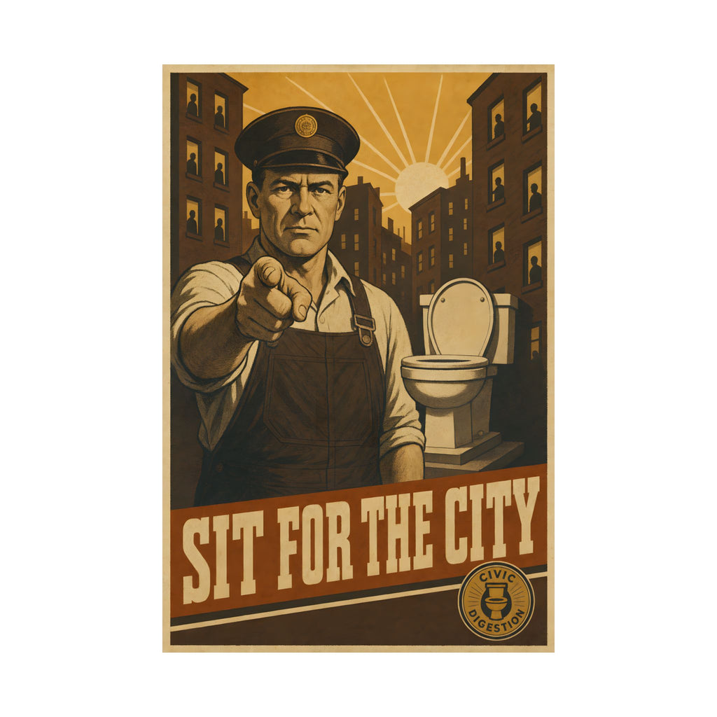 Poster No. 12 — Do Your Duty: Sit for the City